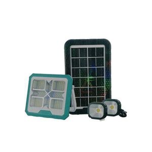 Kit Solaire, Système Solaire Portable, Éclairage LED Multifonction