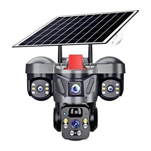 caméra de surveillance solaire Wi-Fi 6K Ultra HD