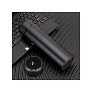 Thermos Isotherme Portable Intelligent - Eau Chaude/Glacée - Indicateur De Température LED - 500ml