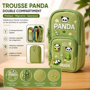 Trousse Scolaire Panda