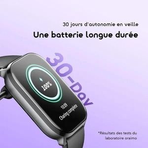 Oraimo Watch 6 Lite Montre connectée de 2,01 pouces avec une interface élégante