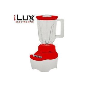 Ilux Blender LX-666 - 300W - Rouge - Noir 24 Mois De Garantie.