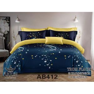 QUALITE ARJUN Lot De 2 Draps + 2 Taies – Design Élégant et Confort Assuré Pour 3 Places