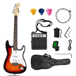 Musi Guitar Guitare électrique 39 pouce+ accessoires