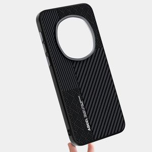 Autre Coque de Protection Honor Magic 7 Pro & Magic 8 Pro – Texturé Fibre de Carbone & Design Sportif Premium – Antichoc, Anti-Empreintes & Anti-Rayures