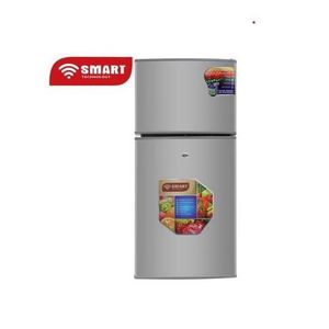 Smart  TECHNOLOGY Réfrigerateur 2 Battants-STR-135H -100 L - Argent Garantie 12 Mois