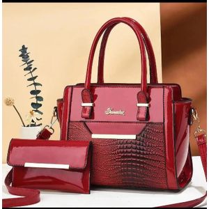 Fashion And Style Sac à main de luxe pour femme, sac avec pochette inclue. Deux en un.