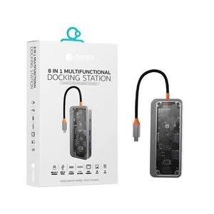 Coteci 8 in 1 Multifunctional USB-C Docking Station