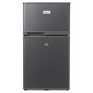 Prince Réfrigérateur- KD-80F- 2 Portes 90  Litres avec Congélateur – Gris