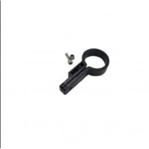 Support de Clignotant Avant pour Trottinette Électrique - Pièce de Fixation - Noir