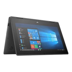Hp Mini G10 pliable 11 x360 - Intel CORE I3 - 8GB RAM - 256GB SSD - Écran 11,6 pouces Tactile - Windows + Office