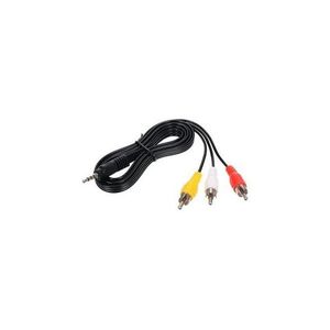 Câble Audio Vidéo De 3 RCA Male AV