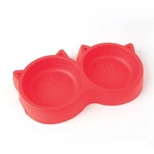 Gamelle Double en Silicone pour Chien et Chat