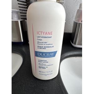 Ducray ICTYANE Lait Hydratant Corps 400ml - Peaux Normales à Sèches