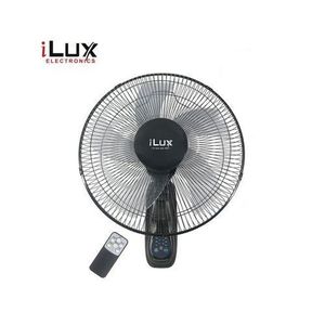 Ilux  Ventilateur Mural 16 Pouces Avec Télécommande LXF-826 - 5 Hélices