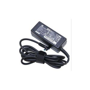 Hp Chargeur Compatible PC - 19,5V - 2.31A (4530) Bout Bleu + Câble De Raccordement Tripolaire 