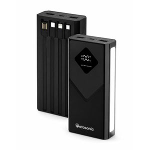 Power Bank P26 – Batterie Externe 20000mAh Charge Rapide avec Écran LED