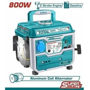 TOTAL Générateur D’essence 800w (TP18001) - Groupe électrogène 800 W
