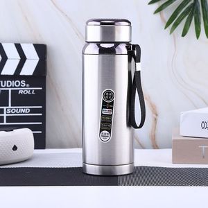 Thermos Isotherme Ustensiles Et Outils De Cuisine De Voyage 1000ML Argent