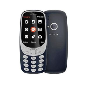 Nokia Mobile 3310 GSM 2.4'' Radio FM Dual / Double SIM Torche 1200 Mah