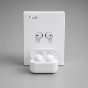 Écouteurs Bluetooth Sans Fil – Blanc avec Boîtier de Charge