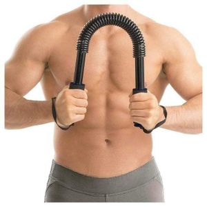 SPORT Power Twister Barre de torsion pour poitrine, biceps, épaules et bras, barre de torsion à ressort, barre de renforcement des bras BH