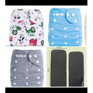 Couche Lavable garçon 3-3 Couche 