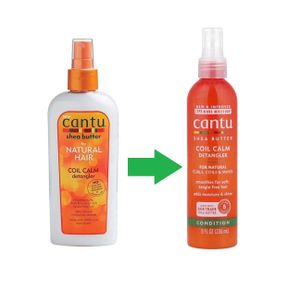 Cantu Spray Démêlant Coil Calm Detangler 237 Ml - Sans Sulfate 