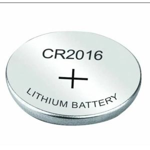 Pile Bouton Lithium CR2016 - Tension 3V - Pour Montres et Clés - 1 Pièce