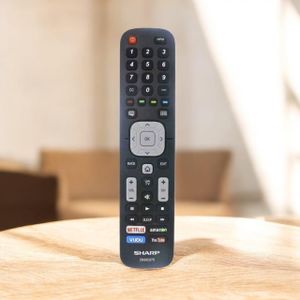 Sharp Télécommande EN2A27ST – Remplacement pour Smart TV :  