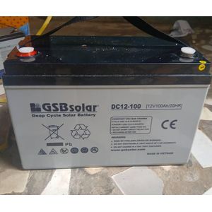 BATTERIE SOLAIRE DC -12-100A