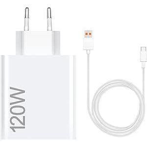  Chargeur Rapide D'origine  Xiaomi  BLANC -adaptateur Secteur Gan Turbo MI 13 12 Redmi K50 Ultra Rapide Chargeur Secteur Gan Turbo MI 13 12 Redmi K50 Ultra Cable Snap Vope C MI 12T 11T 12S Pro 120W Pour Redmi Xiomi Samsung A11 Et Certains IPhones