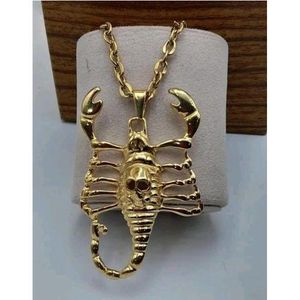 Chaîne Bling Bling Fashion Hommes Médaillée Araignée