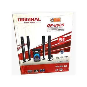 Original Super Power Home Cinéma Chaîne HI-FI - Noir + CLE Garantie 12 Mois Noir