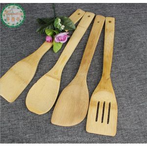 Spatule de cuisine en bambou de qualité supérieure, originale