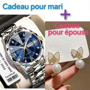 RENO Montre Quartz Montre De Sport A Quartz Partagez ce produit Montre Quartz Pour Homme Partagez ce produit Pas Montre Connectée + boucle d’oreille boucles d’oreilles à perles