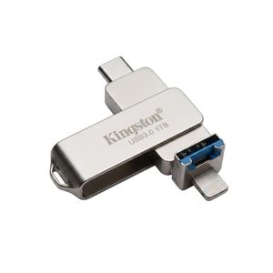 Kingstone Clé USB 4-en-1 Métallique - 1 To (USB 3.0)