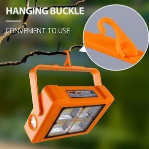 Mini Puissant Projecteur LED Rechargeable, Lampe De Travail Portable 80 W