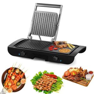 Sonifer Grill sandwichs électrique - barbecue multifonction sans fumée excessive