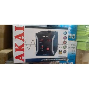 AKAI Stabilisateur Automatique De Tension Numérique 2000VA Avec Port USB