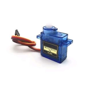 1 Micro servomoteur SG90 9g 180 degrés kit sans engrenage métallique pro RC, voiture, jouet, avion, Arduino UNO, bricolage.