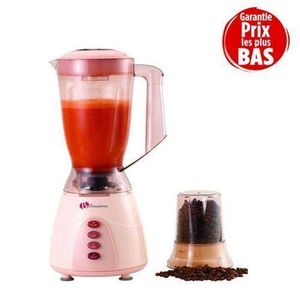 Binatone Blender Incassable - BLG-450P MK2 - 1.5L - 350W - Rose