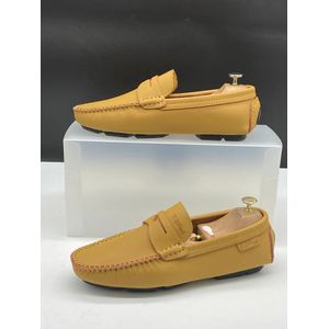 Geogra Mocassins Homme JAUNE – Élégance Accessible et Confort au Quotidien 