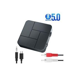 Récepteur Et émetteur Audio Sans Fil Bluetooth 5.0, Adaptateur Stéréo Avec Microphone