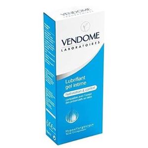 Lubrifiant Gel Intime - Formule à Base d'Eau - Adapté en Cas de Sécheresse Vaginale - Sans Parfum ni Colorant - Compatible Avec les Préservatifs - 50ml