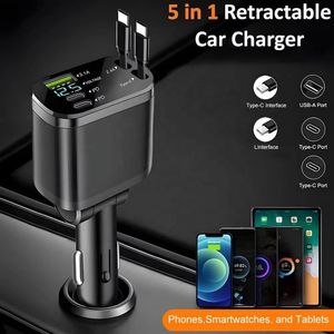 Chargeur de Voiture 5-Ports 70cm 