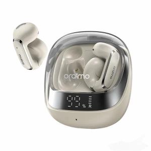 Oraimo OpenSnap N2 OPN-374N – Écouteurs Sans Fil Open-Ear à Basses Puissantes et Son Cristallin – blanc