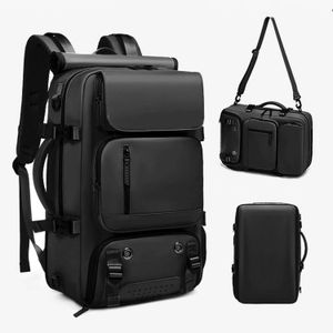 SAC A DOS MULTIFONCTION GRANDE CAPACITÉ OXFORD NOIR - UNISEXE 