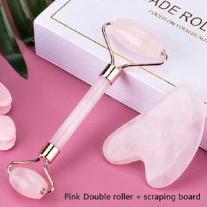 2 pièces/set Racleur rose + Racleuse rose Outil de soins de la peau