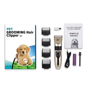 Tondeuse Électrique Portable pour Animaux de Compagnie, Chien, Chinchilla, Poil Doré, Tondeuse à Poils d'Animaux